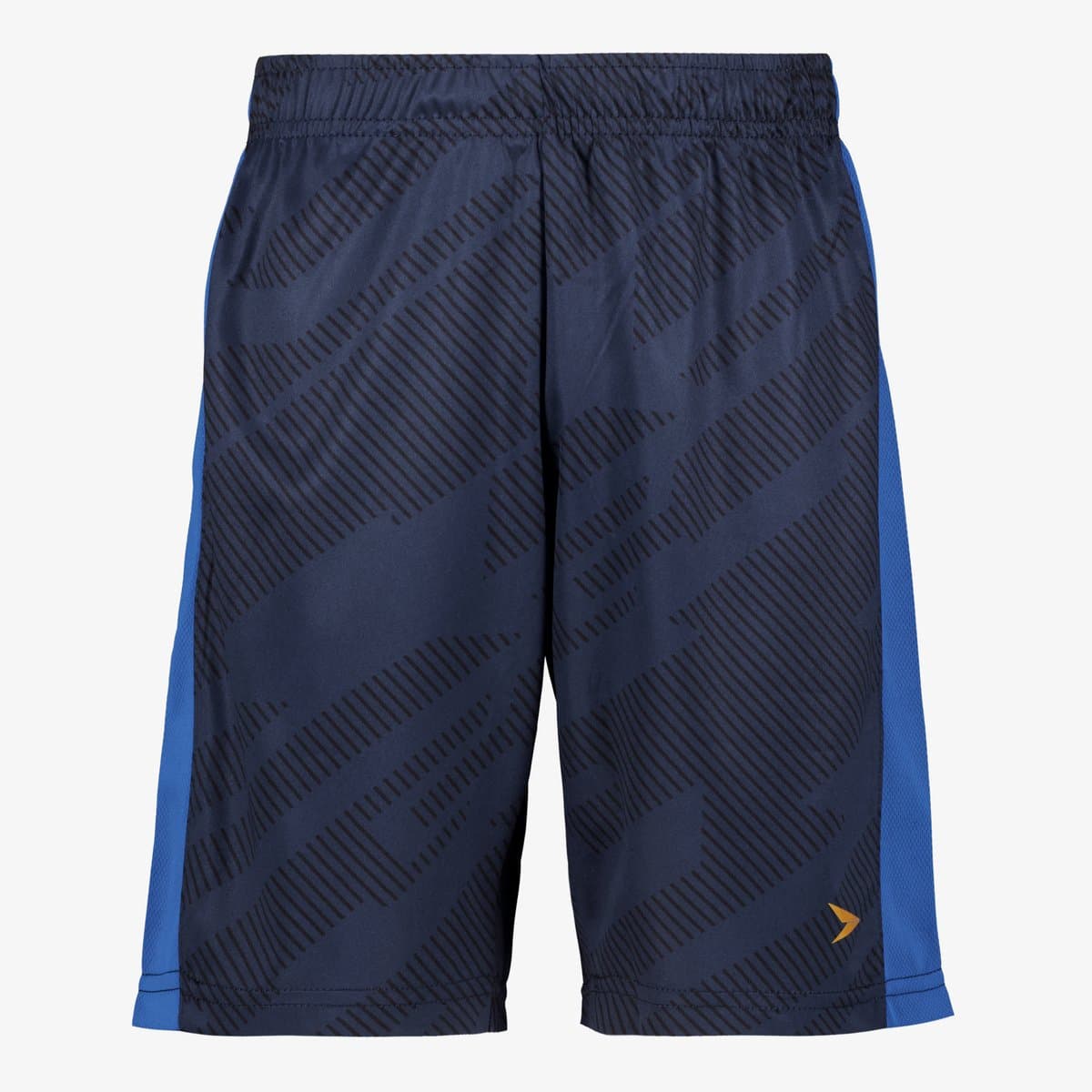 Dutchy kinder voetbalshort blauw - Maat 140