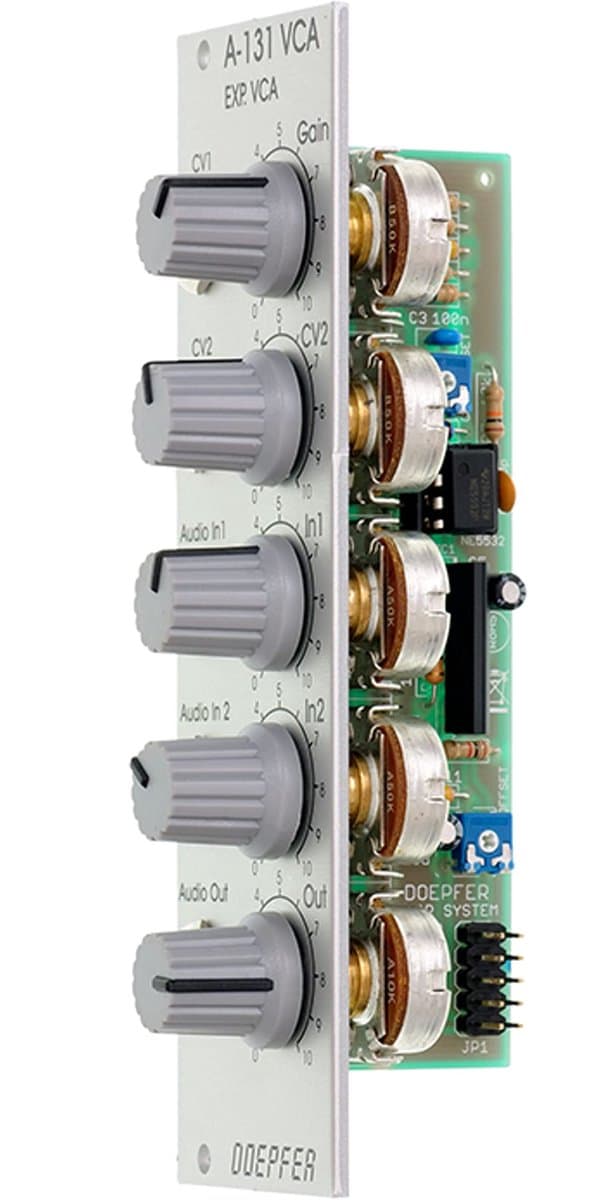 Doepfer A-131 Voltage Control. Amp (VCA) log - VCA modular synthesizer