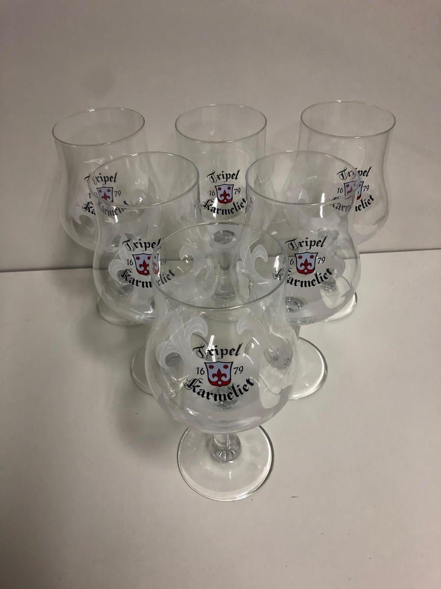 Tripel Karmeliet Bierglas set van 6 stuks