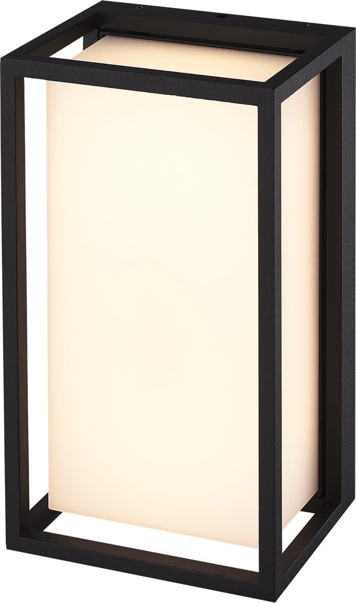 Rivera plafondlamp met GU10 LED-lichtbron van 5W (400 lumen, 2700K), dimbaar, chroom/aluminium afwerking en IP44 spatwaterdicht.