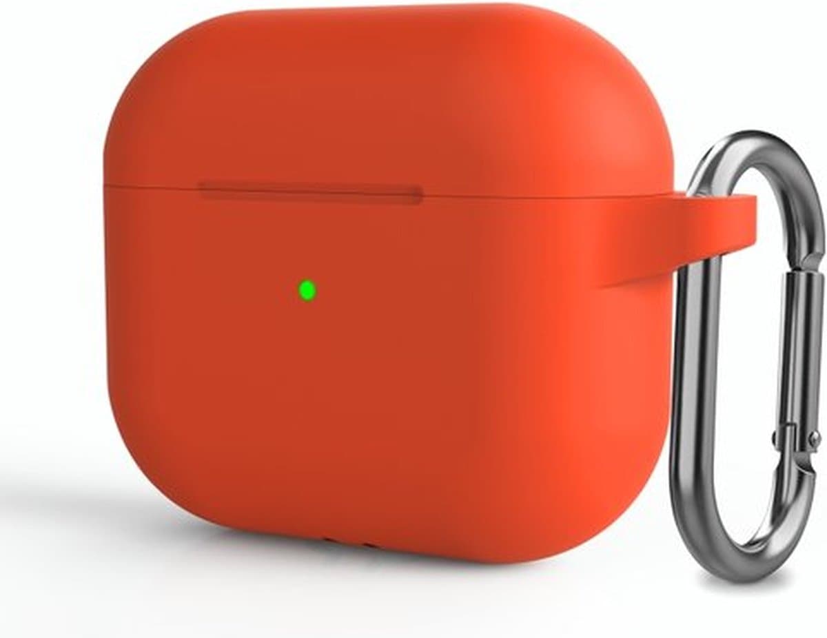 By Qubix - AirPods 3 hoesje - TPU - Slim fit series - Oranje