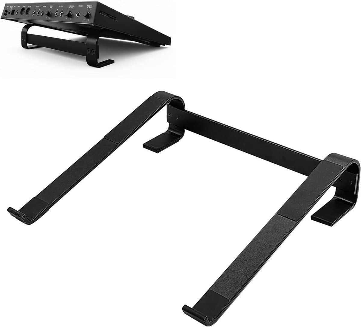 Aluminium Drum Controller Stand voor Portable Koeling, Geschikt voor Maschine Plus en Ableton Push 3 - Ideaal voor Muzikanten en Producers