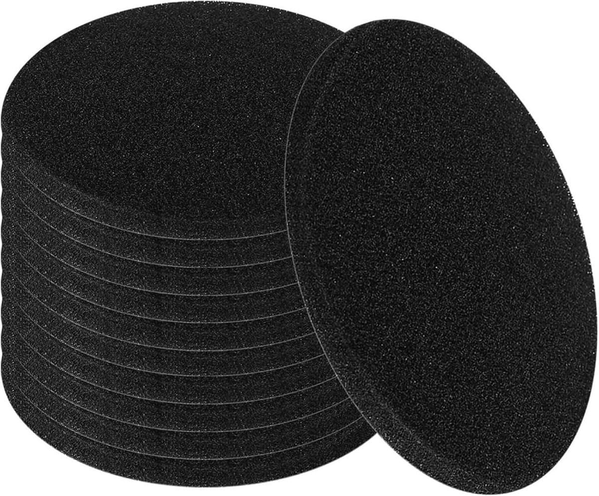 12 luchtfilters (Ø140 mm) Geschikt voor EV100V/EV200V/EV500/REV150V ventilatiesystemen, stofzuigers en ventilatiesystemen Geschikt voor woningen.