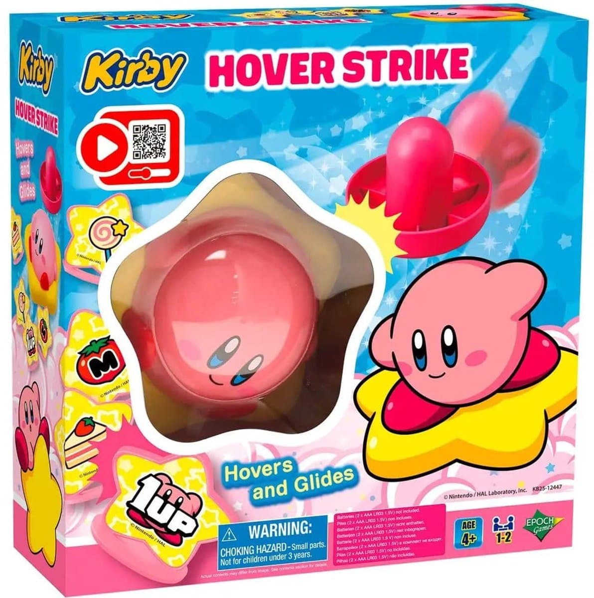 Kirby Hover Shell Strike- familie spel vanaf 4 jaar 1-2 spelers