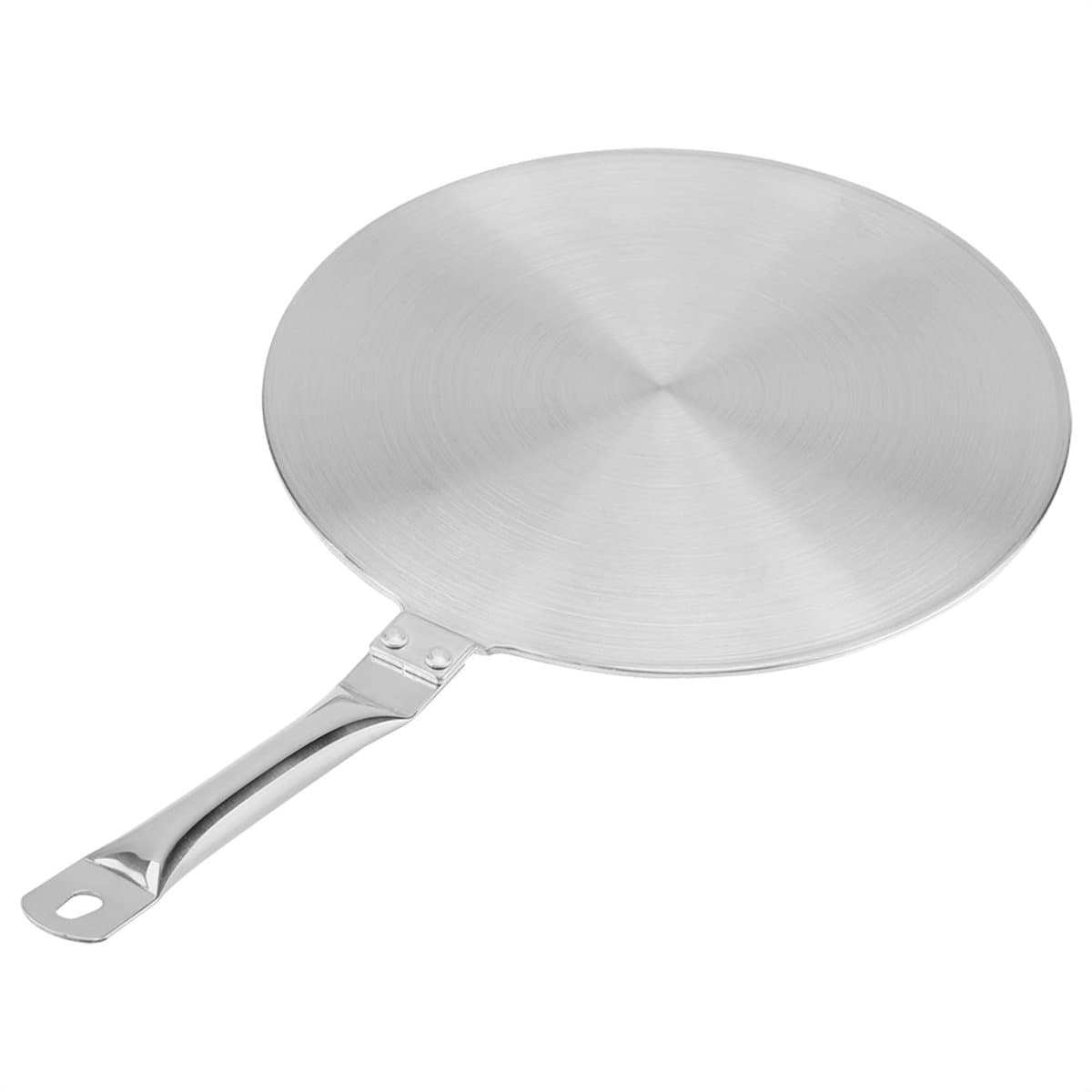 Dailygoods- Warmteverspreider 20cm - Roestvrij Stalen Kookplaat - Inductie/Gas - Energie Besparend - Geschikt voor Diverse Kookgerei - Gelijkmatige Warmteverspreiding