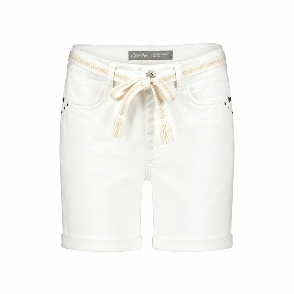 GEISHA - Shorts - FRANCES jog - 10 Off white