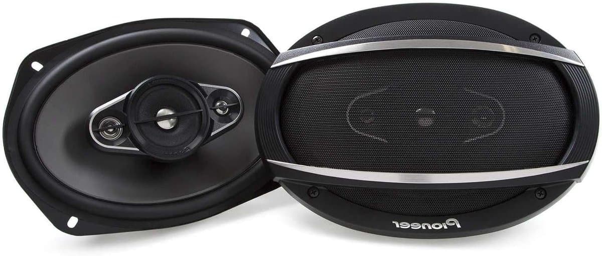 Auto Luidsprekers - Autospeakers Paar - Muziek Luisteren - 4-Weg Systeem - 6x9 Inch - Zwart
