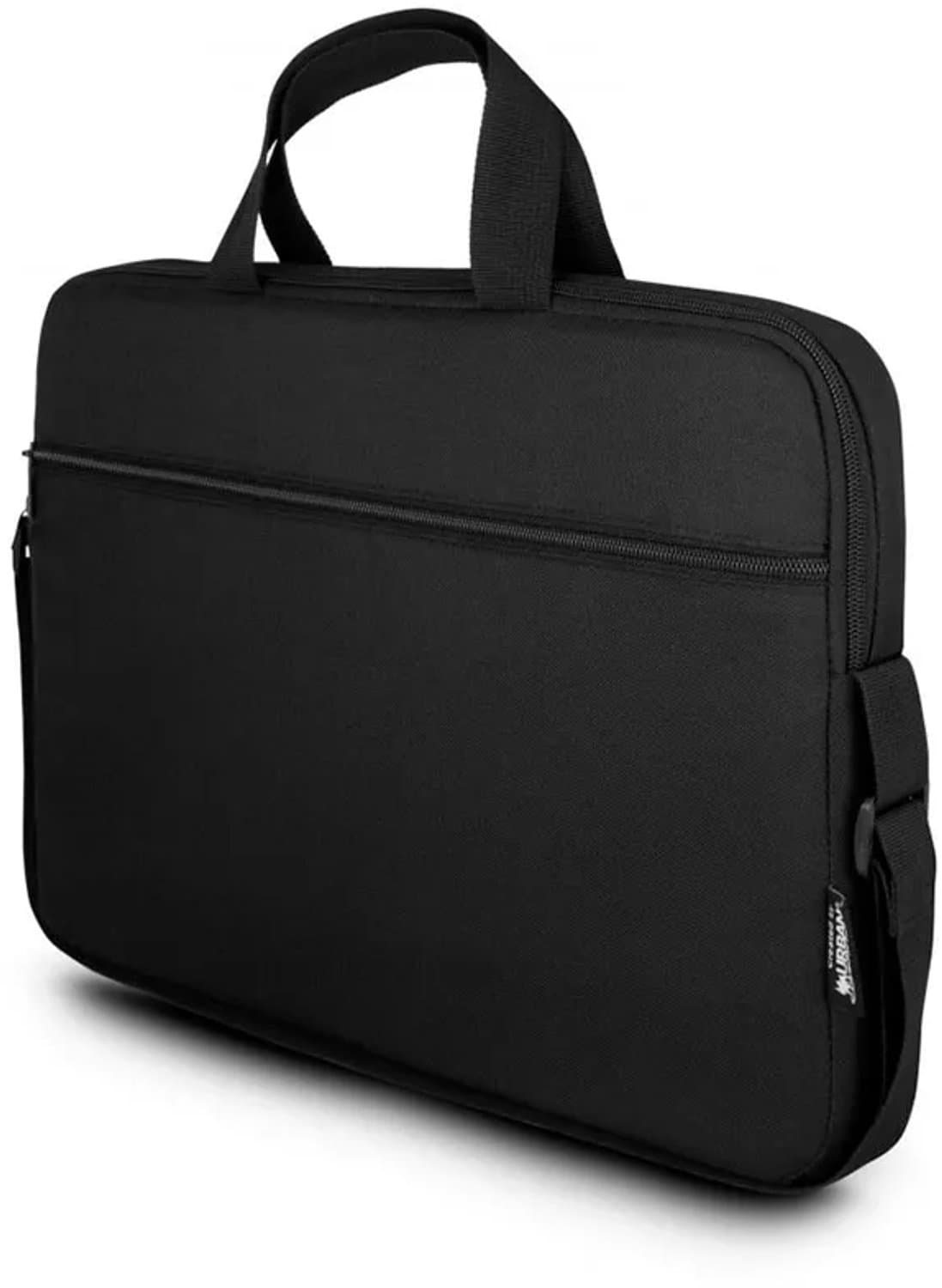 Laptoptas - Urban Factory - TLS17UF - 17,3 inch - Zwart - 17 inch - draaghandvat/schouderband