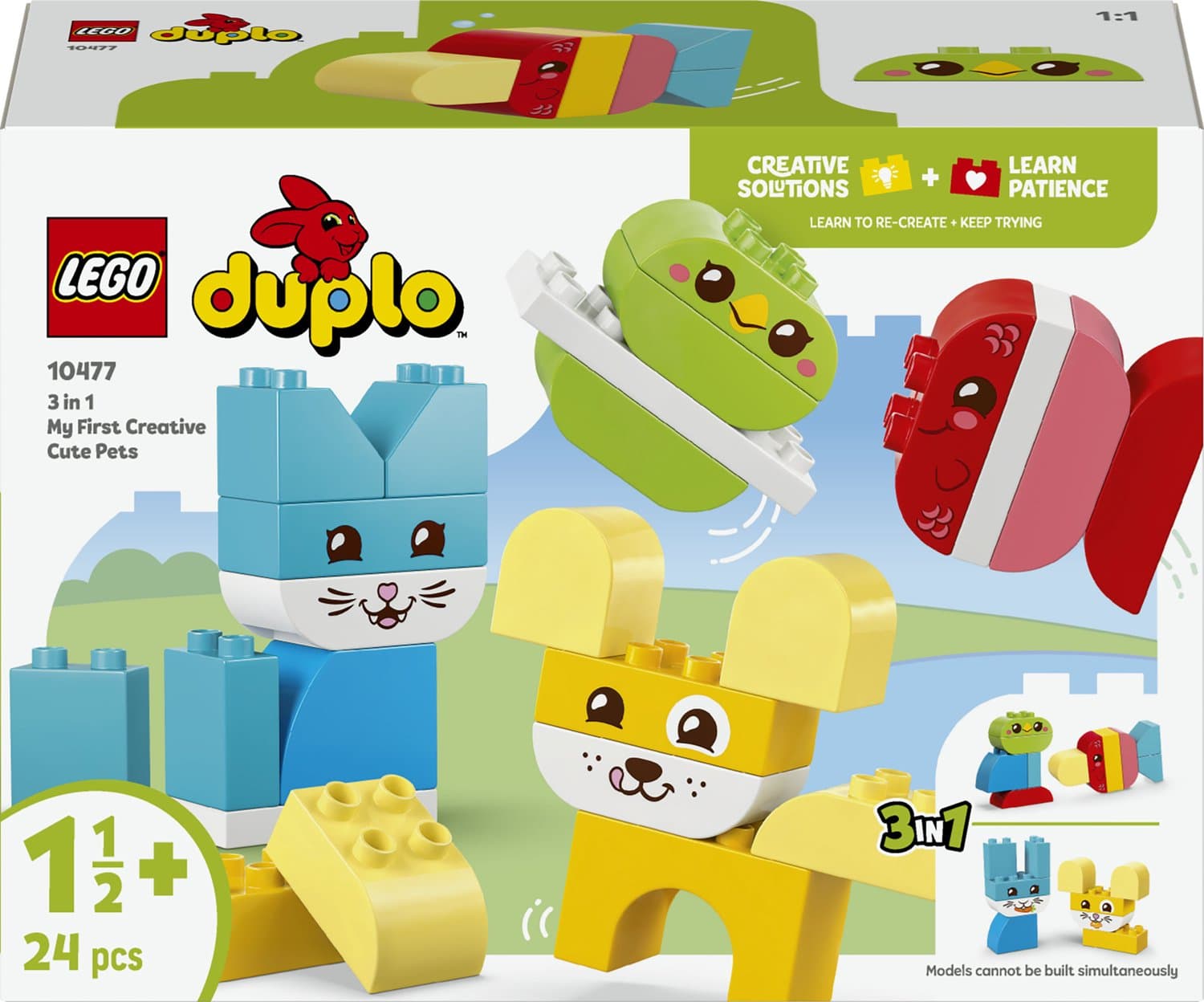 LEGO DUPLO My First 10477 3-in-1 creatieve huisdieren