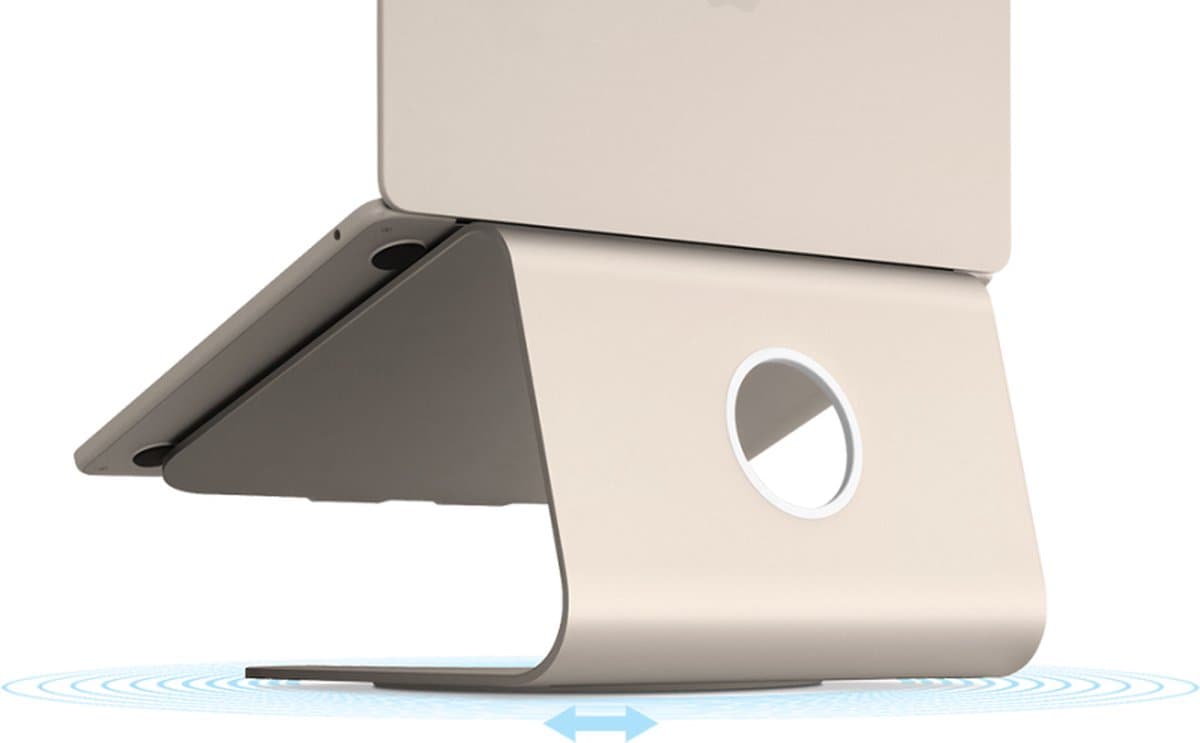 Rain Design mStand 360 Laptop Stand + Swivel Base Starlight actie pakket 5+1 gratis