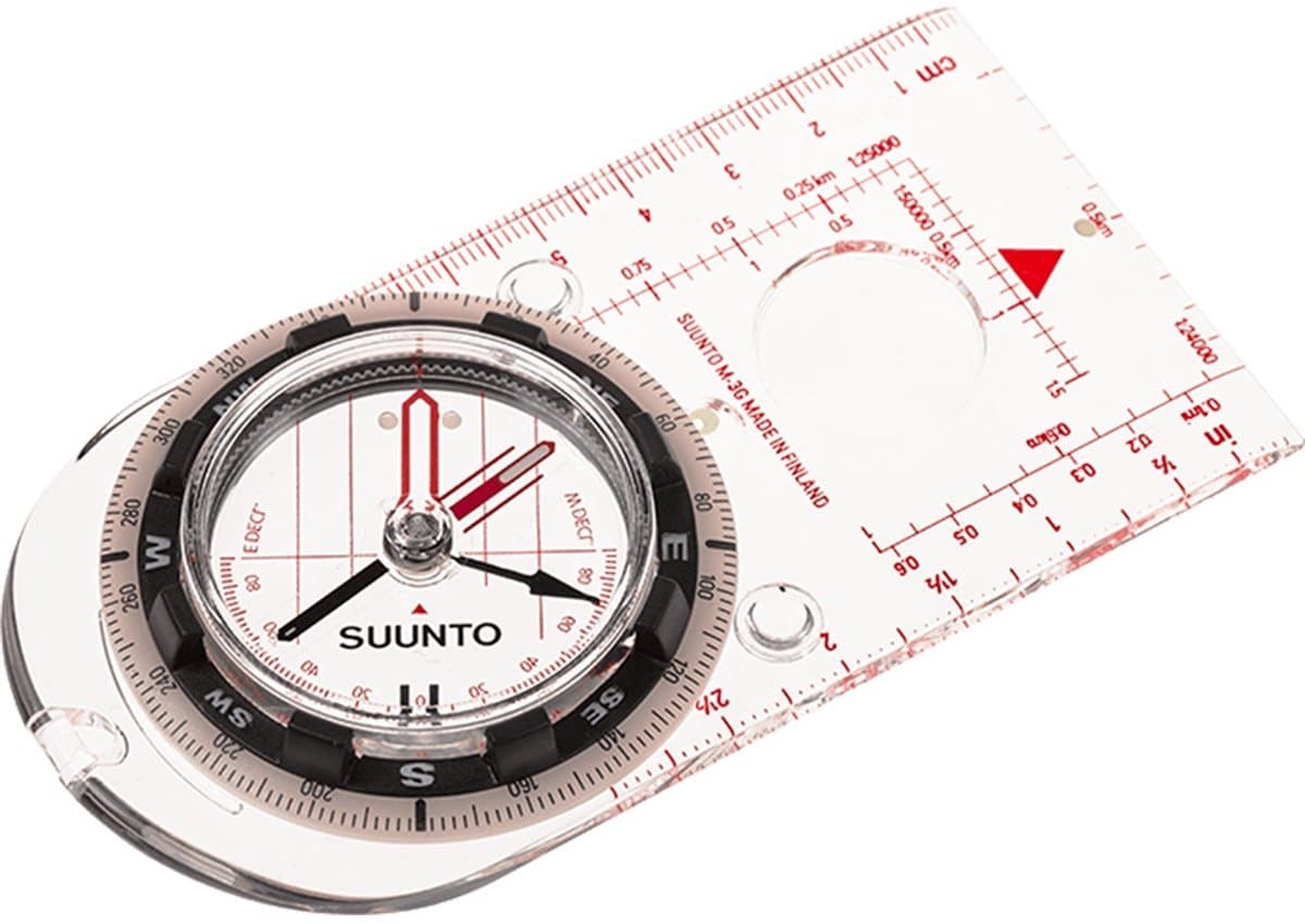 SUUNTO M-3 Plaatkompas Global - Transparant