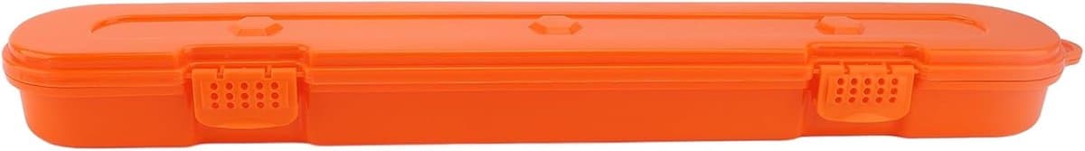 Ketting Organizer - Ketting Opbergdoos - Kettingen Opbergen - Grote Opslagcapaciteit - Tot 20 Inch - Oranje