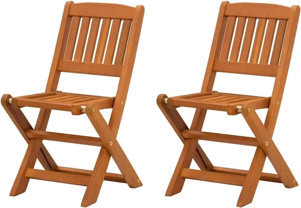 Kindertafel Set - Buitenmeubels Kinderen - Picknick en Spelen - Inklapbaar en Weerbestendig - 40 x 40 x 45 cm