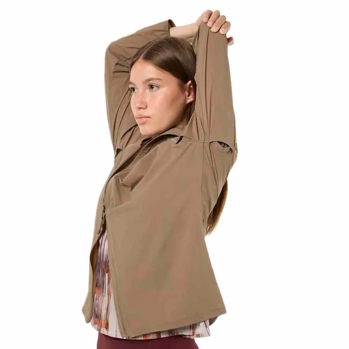 Nnormal Trail Wind Jas Bruin M Vrouw