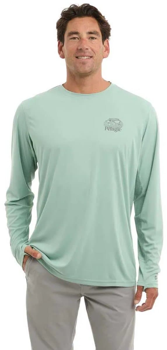 Pelagic Vaportek Worldwide Uv-werende Langarm T-shirt XL Man