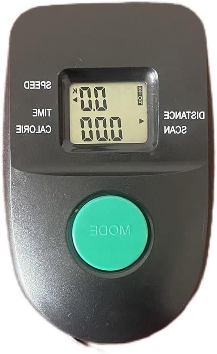 Loopband Hometrainer Monitor - Fitness Tracker - Trainingsvoortgang Bijhouden - LCD Snelheidsmeter - 124 Gram - Zoals Afgebeeld