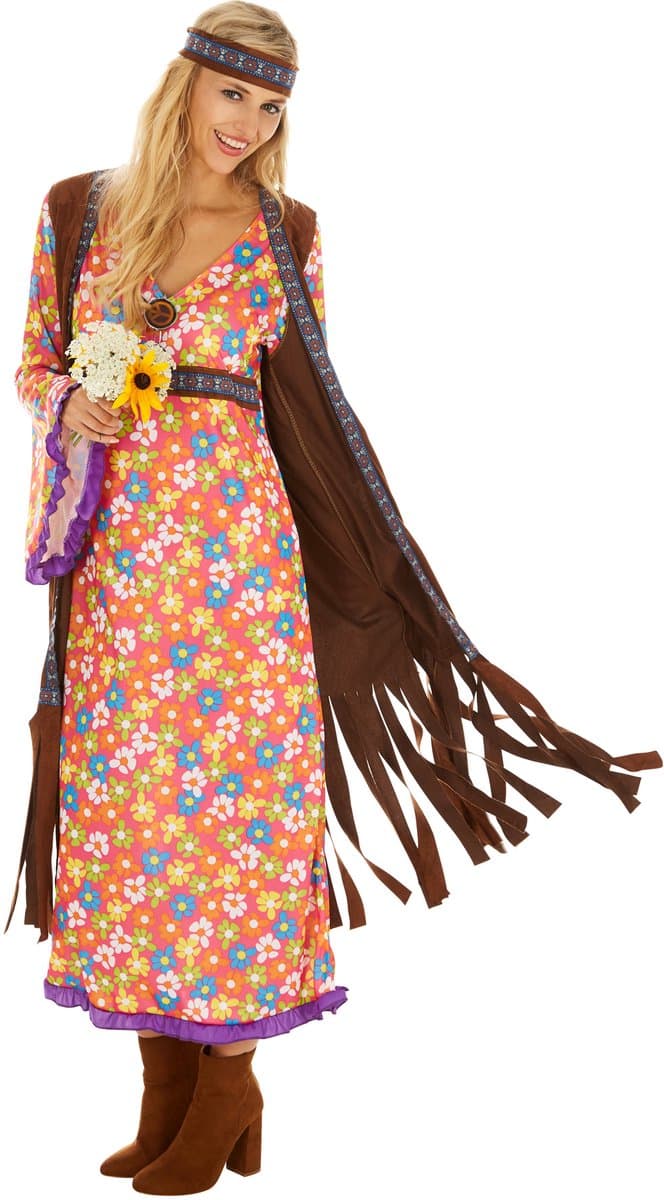 dressforfun - Vrouwenkostuum Mrs. Peacemaker M - verkleedkleding kostuum halloween verkleden feestkleding carnavalskleding carnaval feestkledij partykleding - 300933