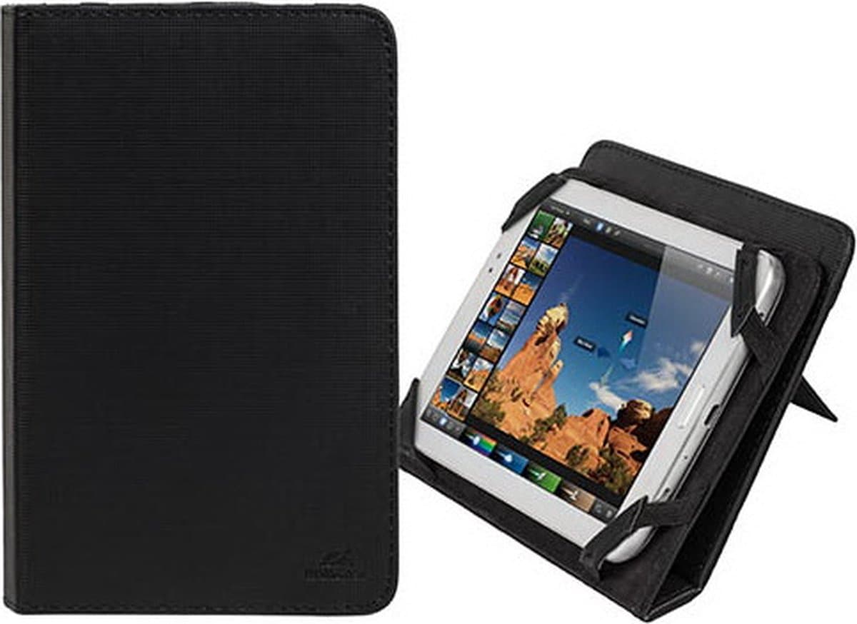 "RivaCase 3202 black kick-stand tablet folio 7"""