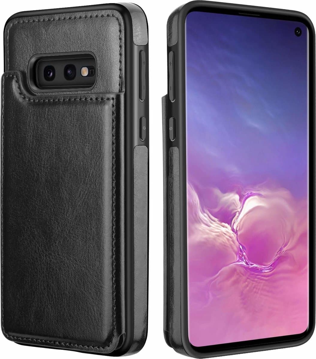 ShieldCase wallet case geschikt voor Samsung Galaxy S10e - zwart