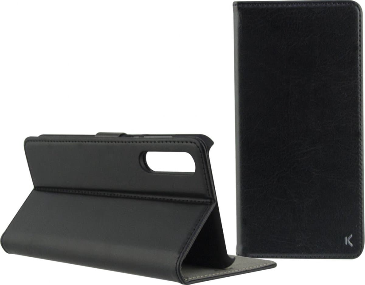 Folio Mobile Phone Case Xiaomi Mi Note 10/Mi Note 10 Pro KSIX Standing Black