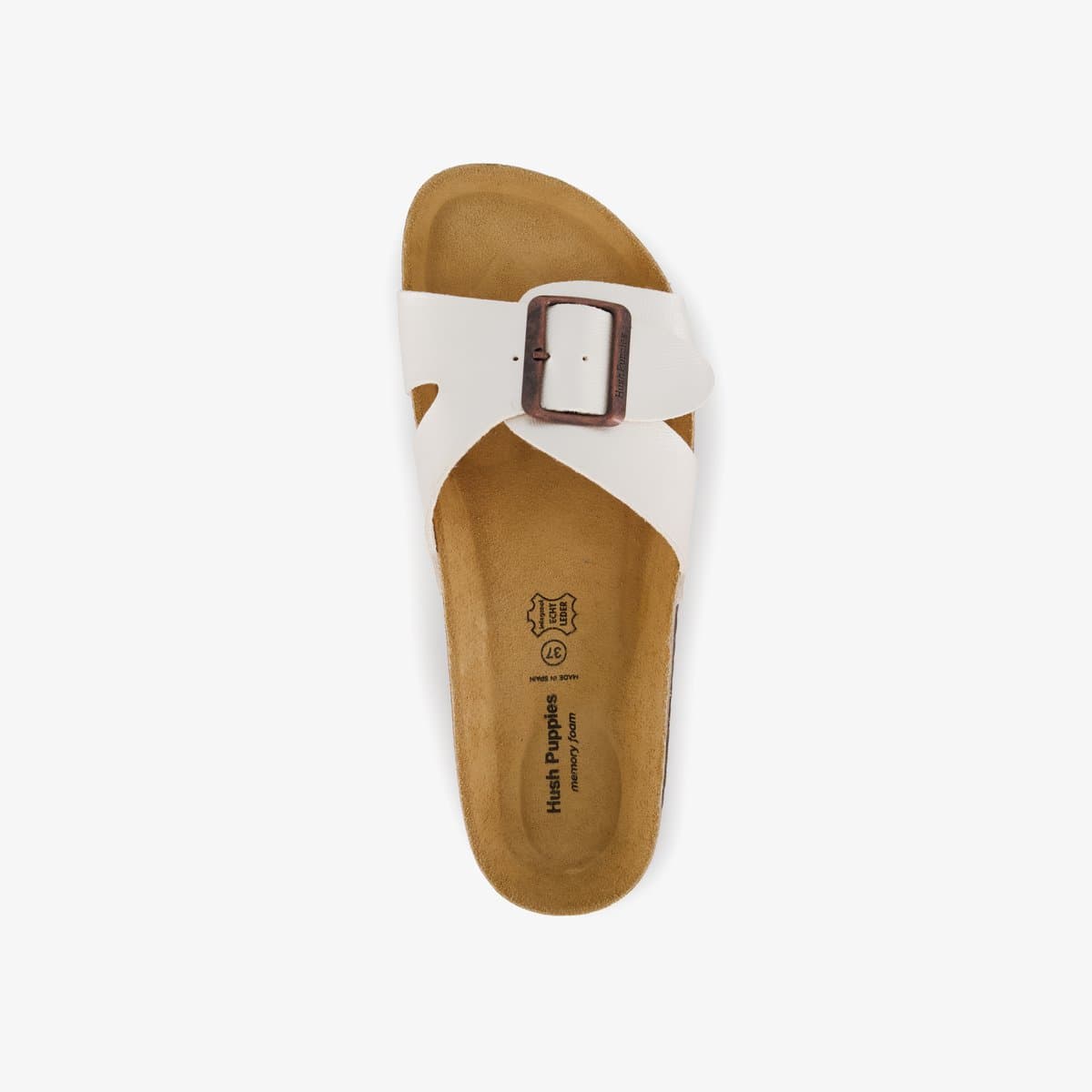 Hush Puppies dames bio slippers champagne goud - Maat 42