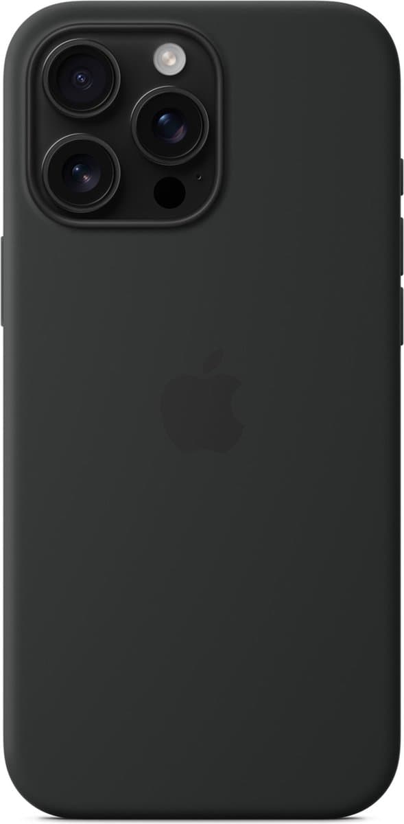 Apple Siliconenhoesje met MagSafe voor iPhone 16 Pro Max – Zwart