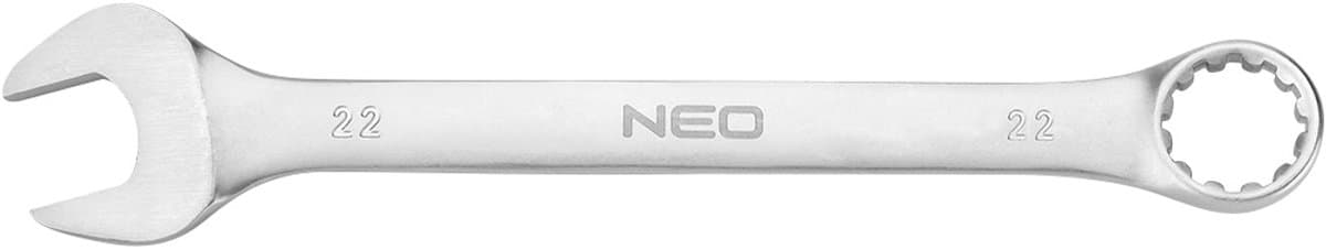 Grupa Topex 09-666 Serie - Ringsteeksleutel - 22 x 260 mm - CrV Staal - Satijn Finish