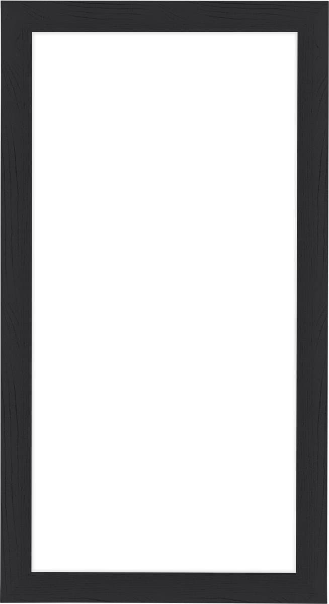 Fotolijst 20x40 cm - MDF - Zwart Houtnerf - Colonia