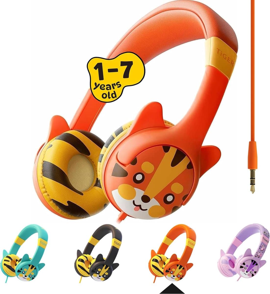 Kinderkoptelefoon met Verstelbare Hoofdband - 85dB Begrensd Volume, Draadloze Peuterkoptelefoon voor Kinderen, Comfortabel en Veilig, Geschikt voor School en Thuis
