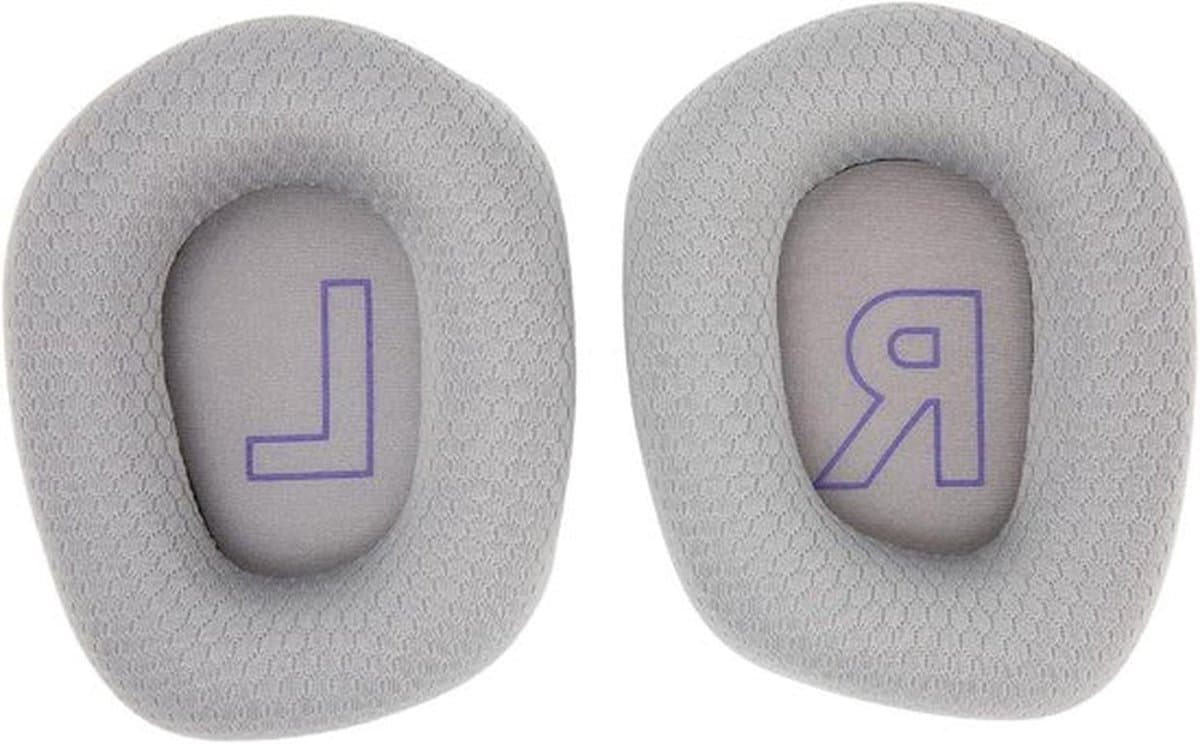 Vervangende oorkussenhoes voor gamingheadset G733 - ademend en elastisch - zilverkleurig