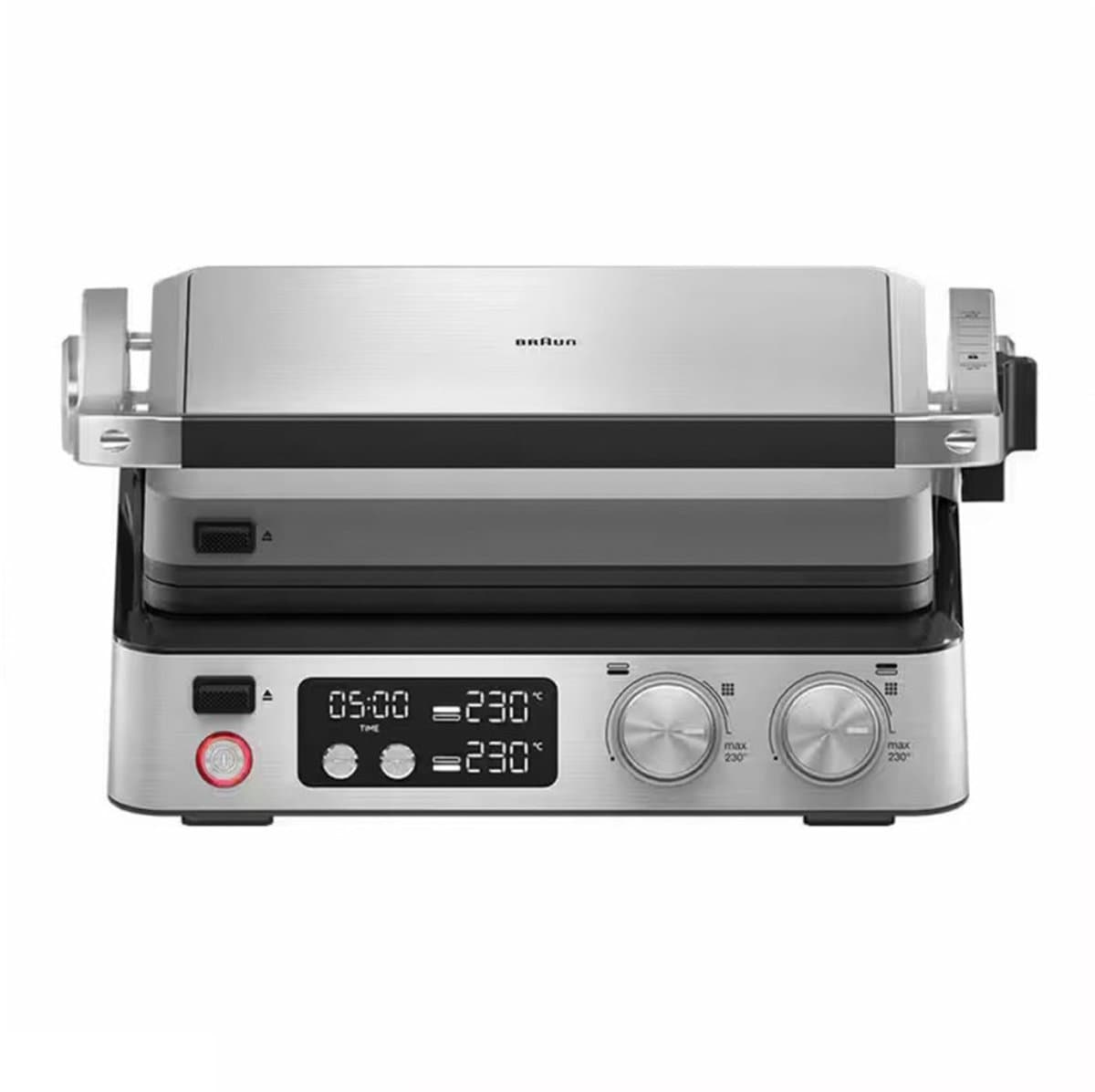 Braun MultiGrill 7, Contactgrill, CG7044, RVS/Zwart