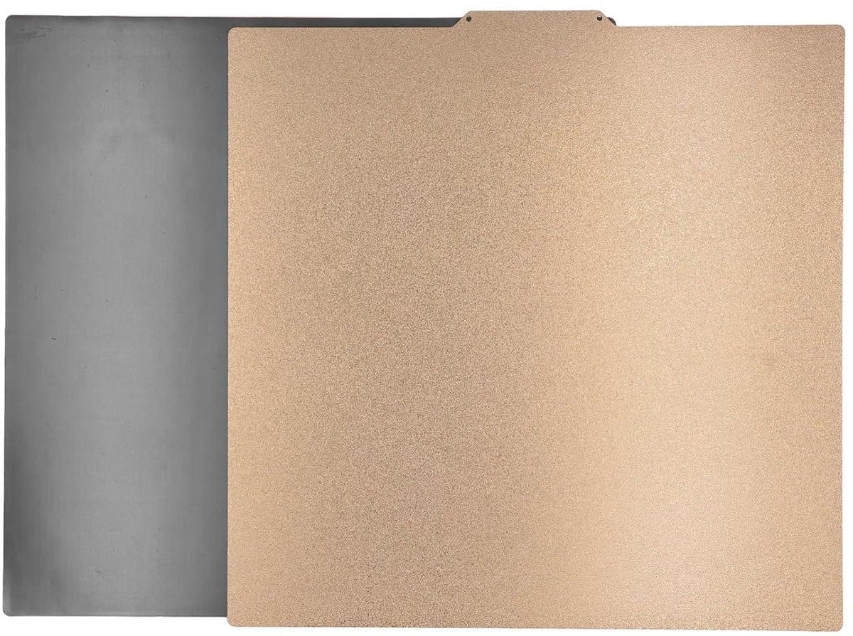 Dubbelzijdige PEI Plaat - 3D Printer Plaat - 3D Printen - Textuurkeuze - 377x370 mm - Zwart