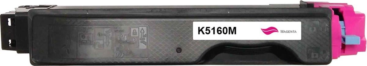 Kyocera TK-5160M Cyaan Toner 12000 Pagina's - TK-5160M compatible - TK-5160M alternatief - Huismerk Tonercartridge voor Kyocera ECOSYS P7040cdn - Kyocera inktcartridge - Kyocera TK-5160M