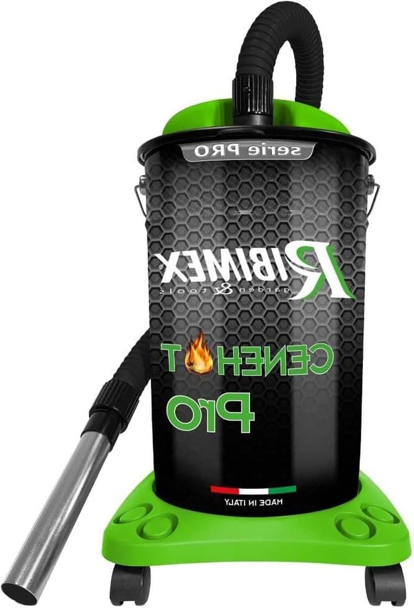Elektrische asstofzuiger - 40 graden - HEPA-filter - 25 liter bak - 1200 W - kachels haarden barbecues As stofzuiger
