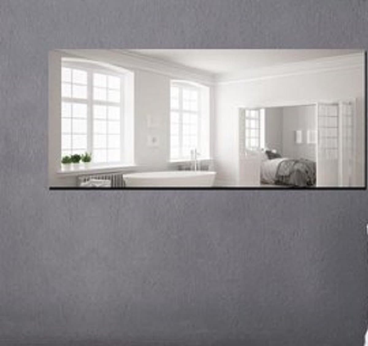 Durensa® DH spiegel infrarood verwarmingspaneel 1250 W met Wifi ontvanger en slimme thermostaat