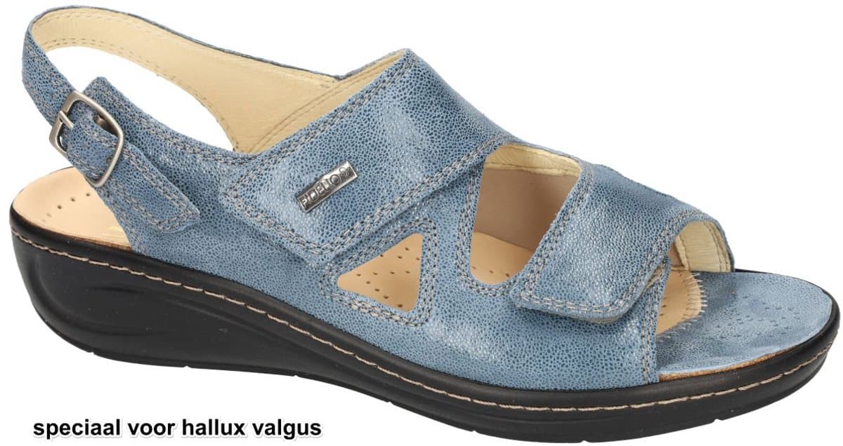 Fidelio Hallux -Dames - blauw licht - sandalen - maat 39