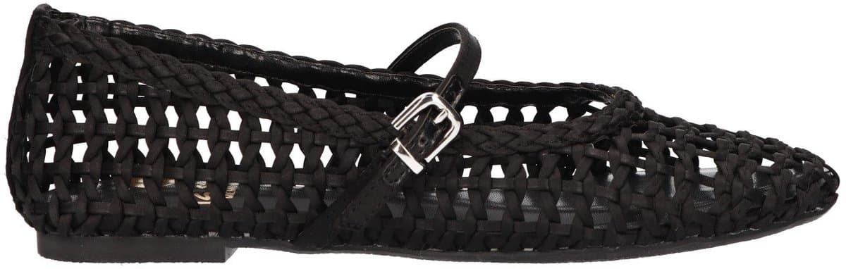 La Strada Ballerina Zwart Satijn - Damesschoenen - Maat - 40