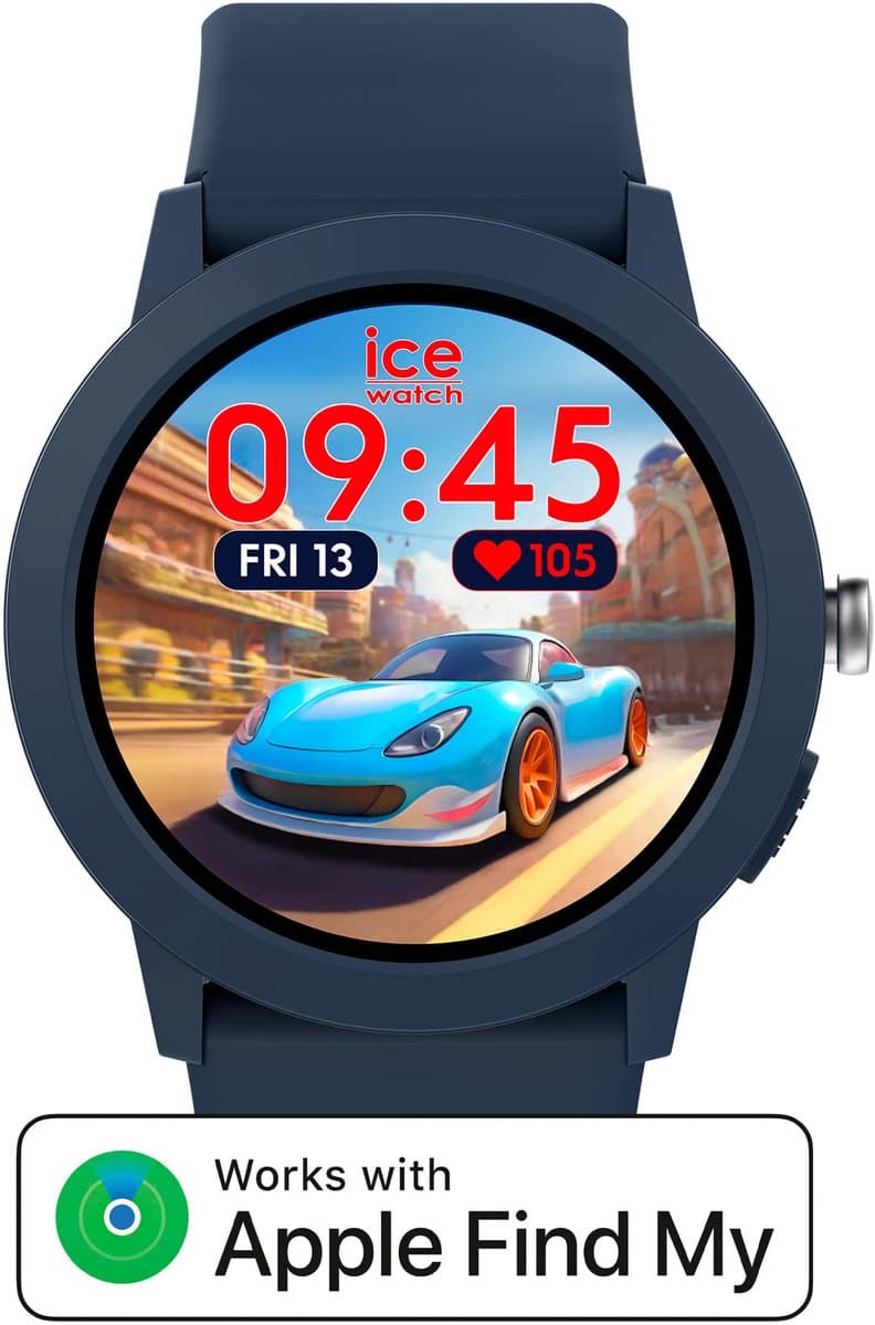 Ice-Watch ICE-Smart Junior 3.0 RD - Kindersmartwatch - 39 mm - Find My - Blue Green
