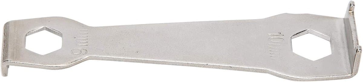 Fietskettingbladgereedschap - Reparatie Tool - Fiets Onderhoud - Roestvrij Staal - 9 Centimeter - Zilver