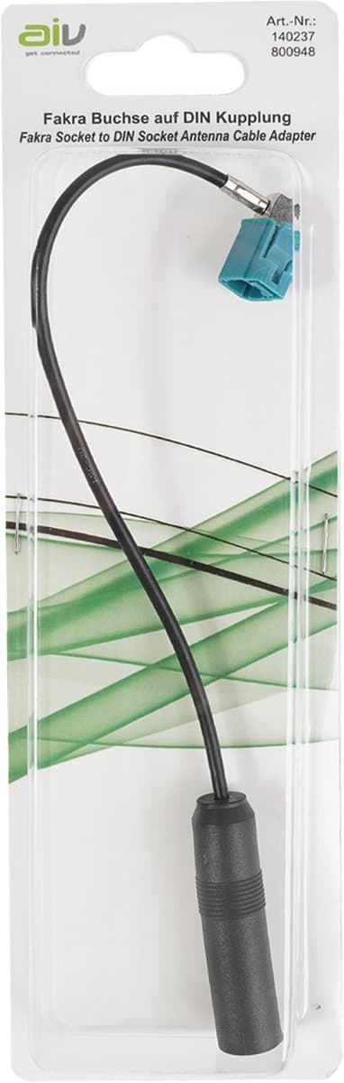 AIV Autoantenne-adapter Fakra, ISO 150 Ohm Geschikt voor (automerken): Universal