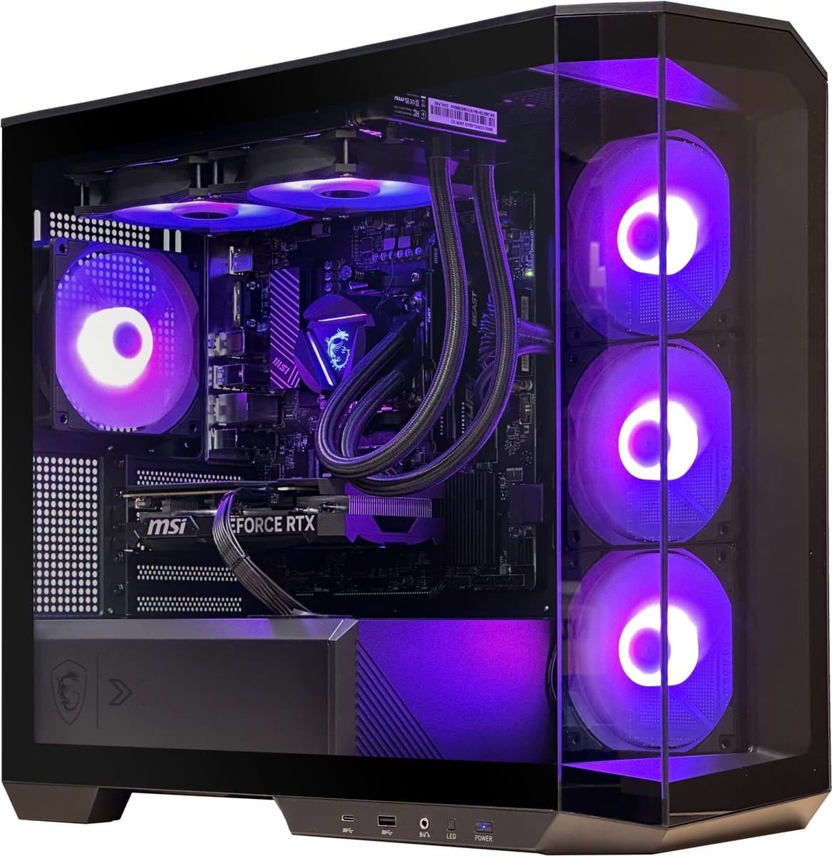 Xgaming Raptor Gaming PC - AMD Ryzen 9 9950X - Nvidia GeForce RTX 5060 - 32GB DDR5 - 4TB NVME SSD