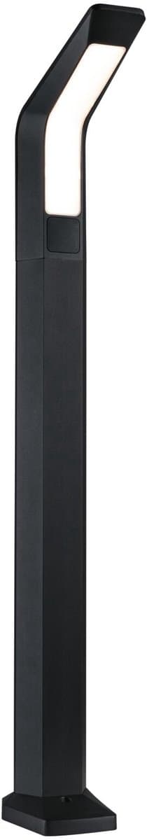 LED-bolderlamp Merano Schemergestuurde bewegingsmelder (HF) IP44 910 mm 3000K 14W 850lm 230V Antraciet Aluminium