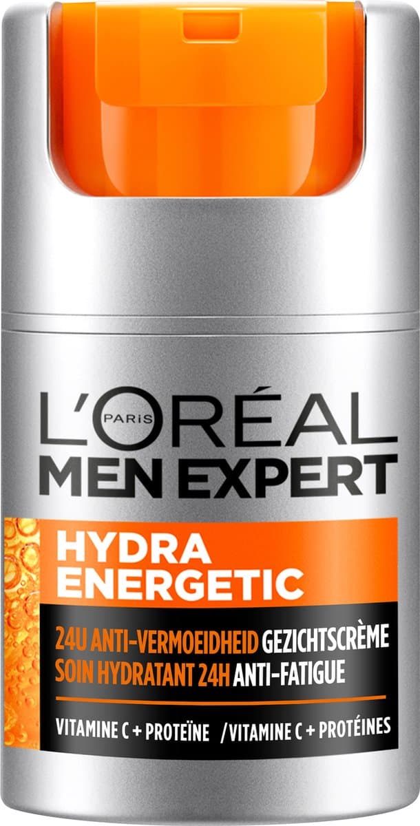 L'Oréal Paris Men Expert Hydraterende Dagcrème - Voor alle huid types - Geeft je huid een energie boost - 50ml