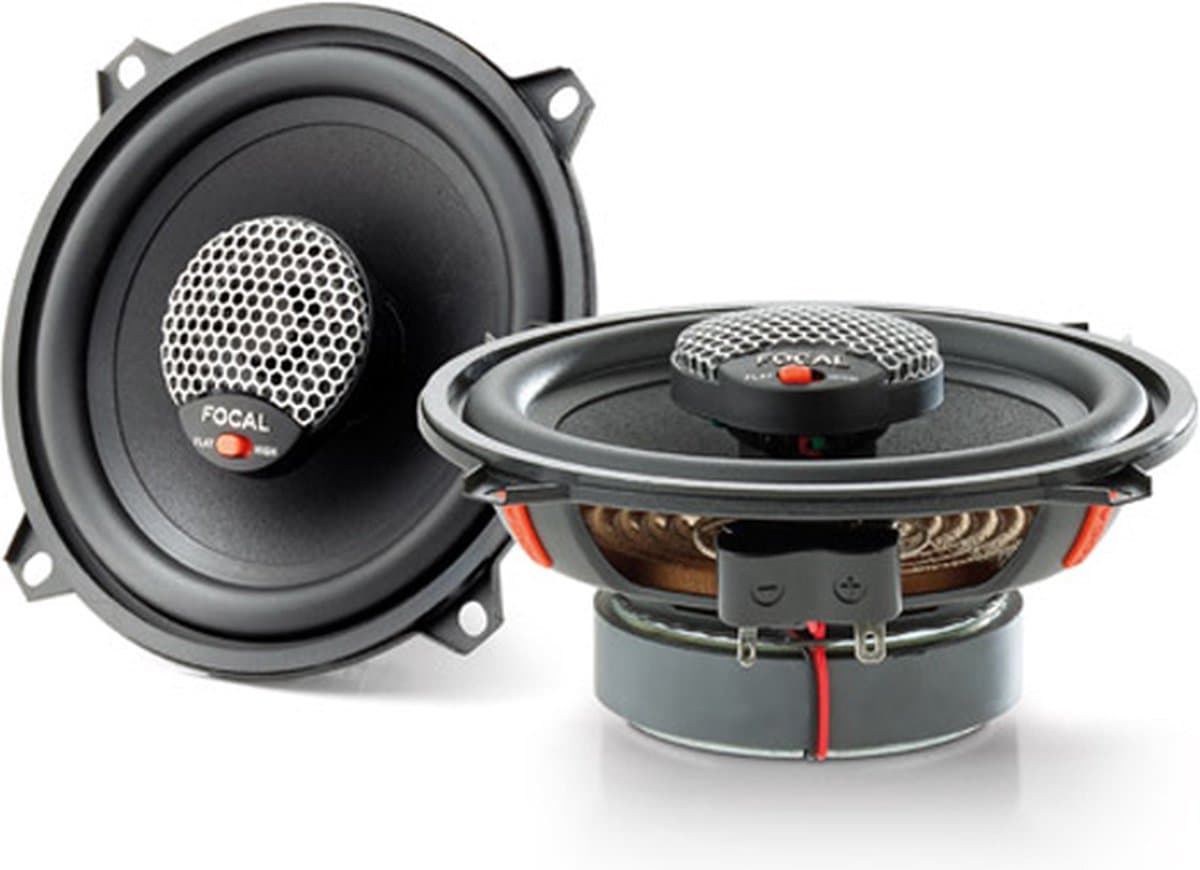 Focal ICU130 - Autospeaker - 13cm - Coaxiale 2 weg set - Ondiep - Shallow fit