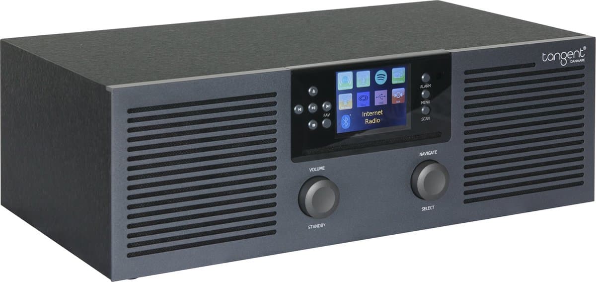 Tangent Radio Fem Zwart