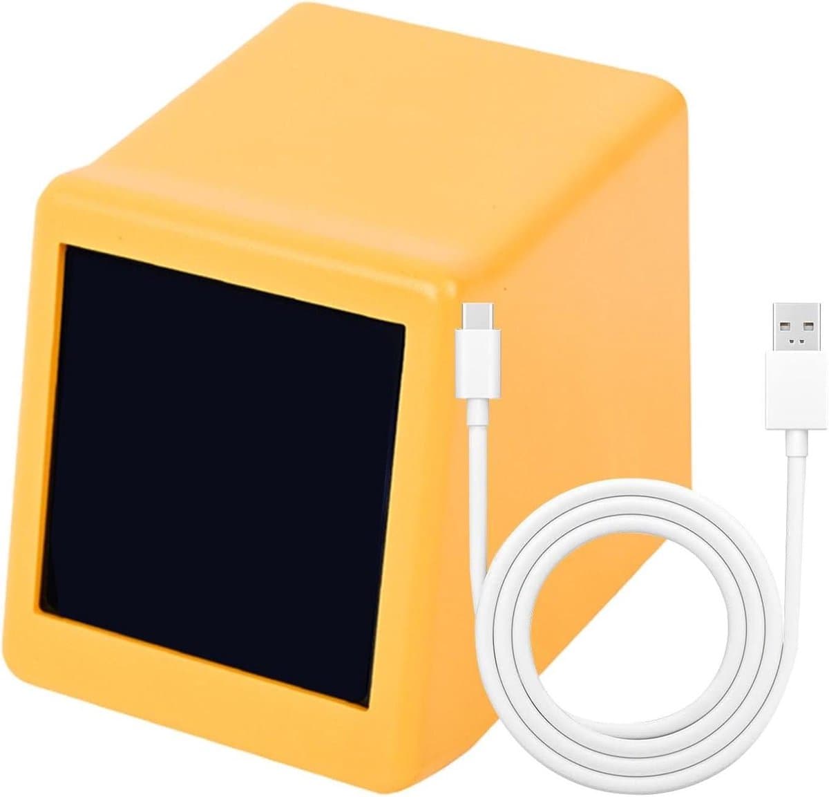 Digitale Klok - Weerstation Bureau - Thuis Organiseren - Wifi Weersupdates - 35 x 40 x 40 mm - Rood
