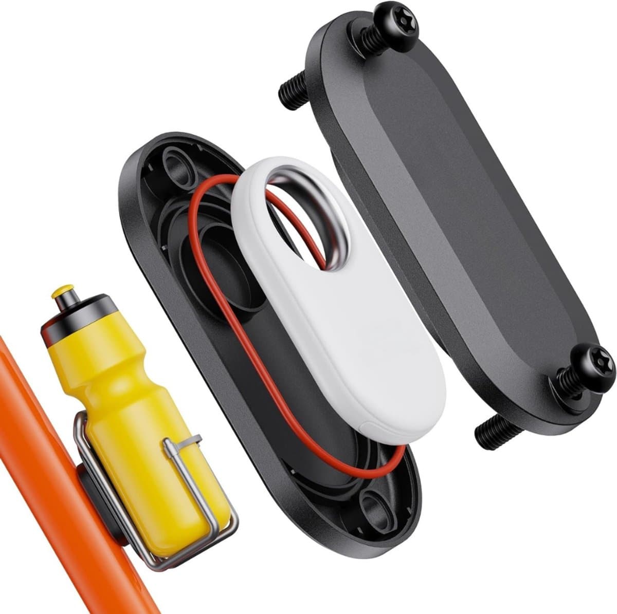 Quvo® GPS Tracker fiets - GPS Tracker - GPS Trackers - Zwart - 17cm x 7cm x 3cm
