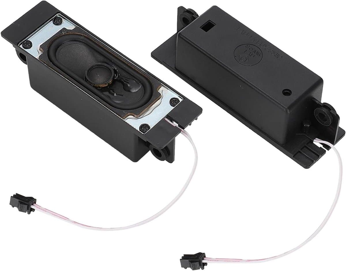 TV Luidsprekers - Stereo Geluid - Filmervaring Verbeteren - Sterk Basgeluid - 10W 8 Ohm - Zwart