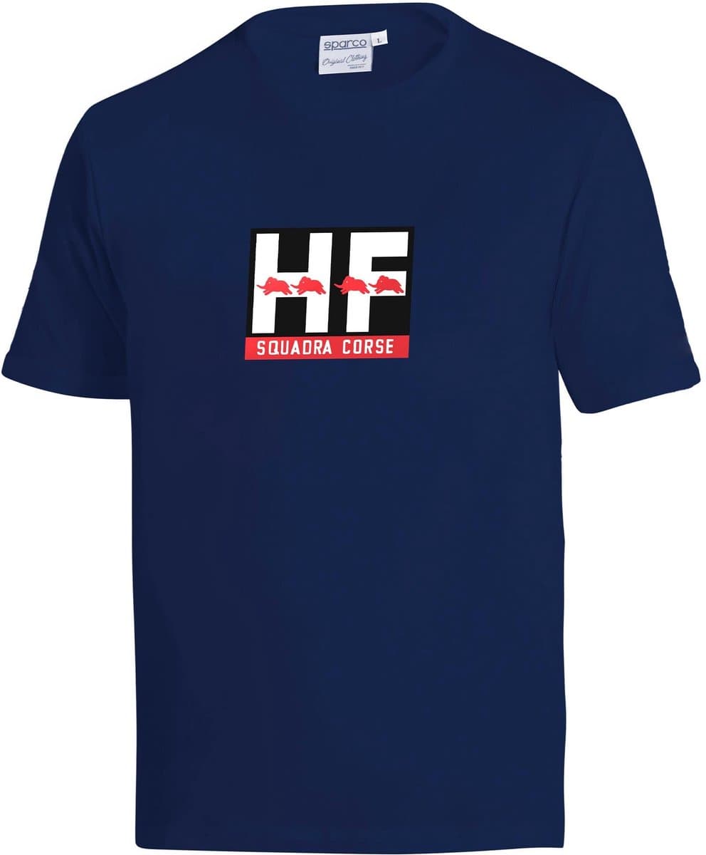 Sparco Lancia HF Squadra Corse T-Shirt - Marineblauw — XL