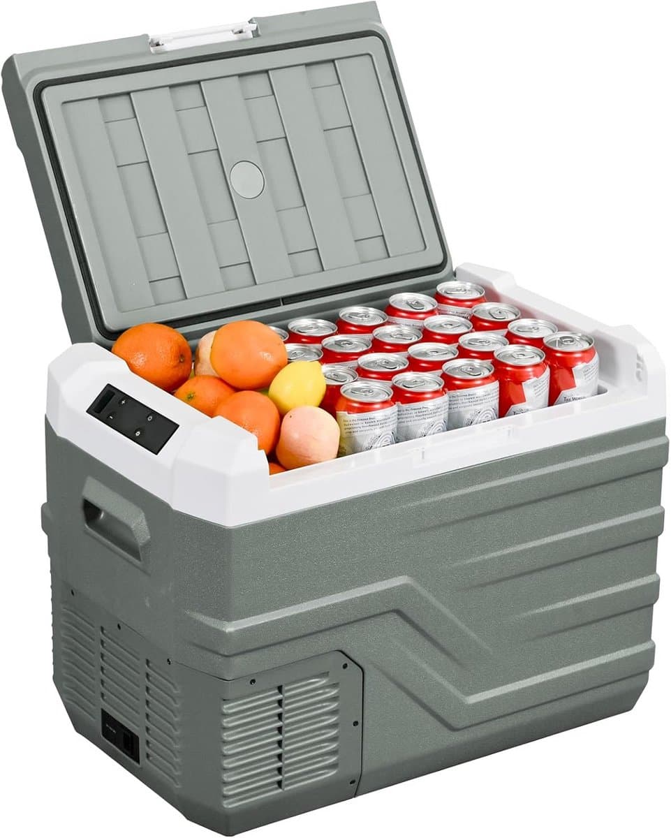 Draagbare Koelbox - Auto Koelkast - Kamperen en Reizen - Snel Koelen tot -20℃ - 35 Liter - Groen
